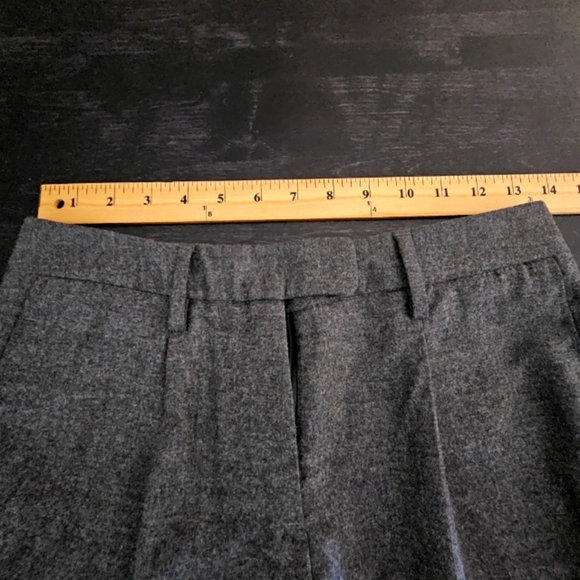 BOGLIOLI  MILANO Womens  EU36  (Waist 27) 100% Virgin Wool  Trousers  Gray Italy - Picture 9 of 9
